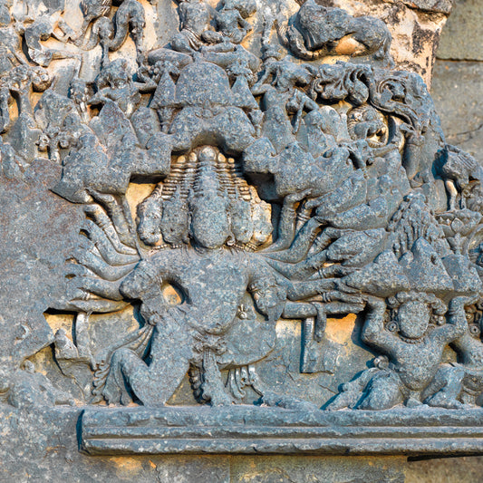 Hampi - Stories Carved in stone (with Frame)