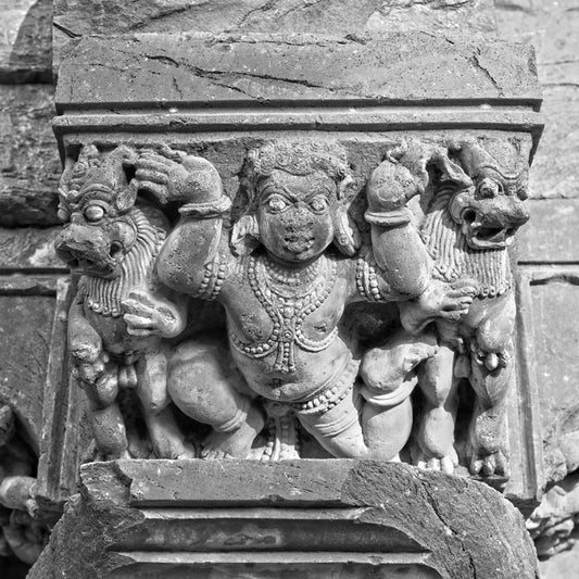 Hampi - Stories Carved in stone (with Frame)