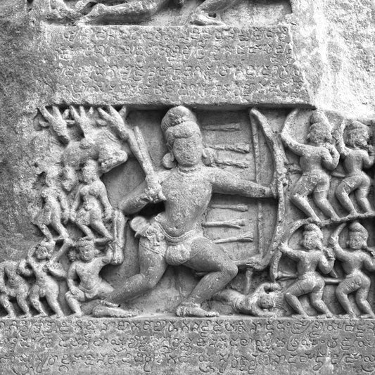 Hampi - Stories Carved in stone (with Frame)