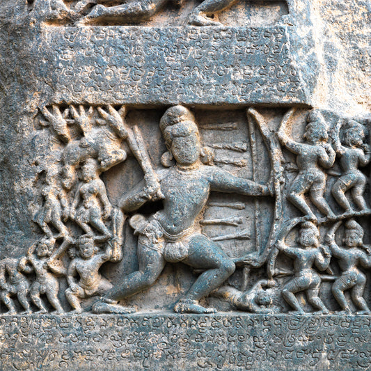 Hampi - Stories Carved in stone (with Frame)