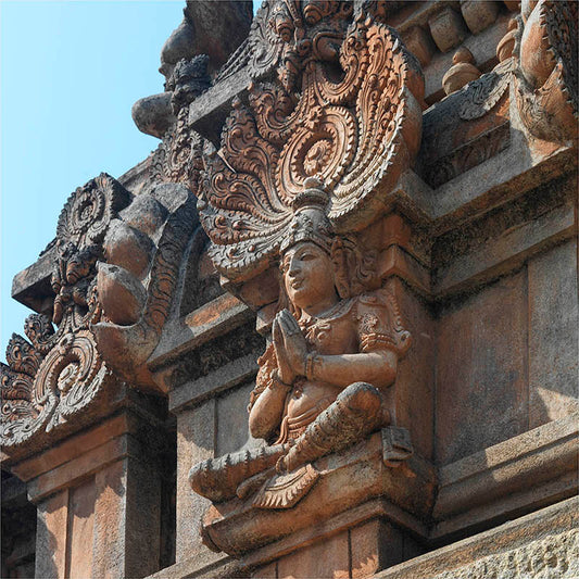Hampi - Garuda on the Gopura (with Frame)