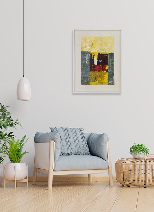 Abstract Paintings by Artist Sharad Tarde