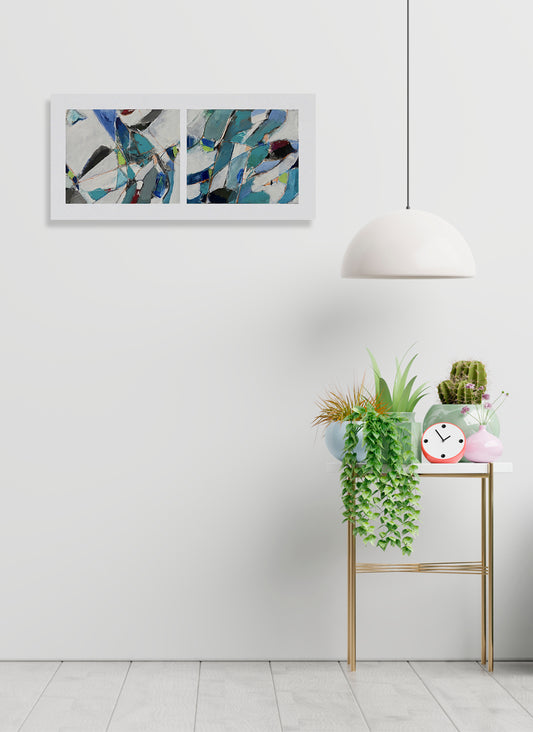 Abstract Paintings by Artist Sharad Tarde