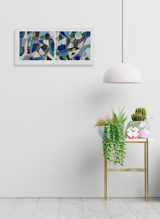 Abstract Paintings by Artist Sharad Tarde