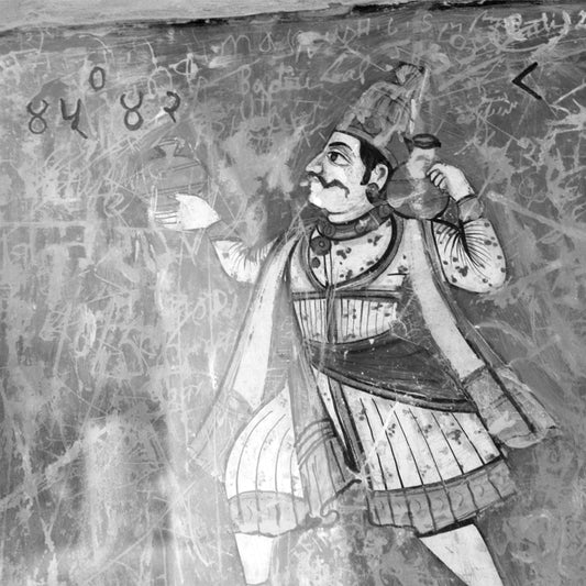 Rajasthan - Painting at Jantar Mantar Jaipur (with Frame)