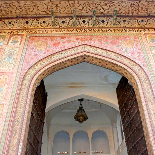 Rajasthan - Amber Palace Entrance (with Frame)