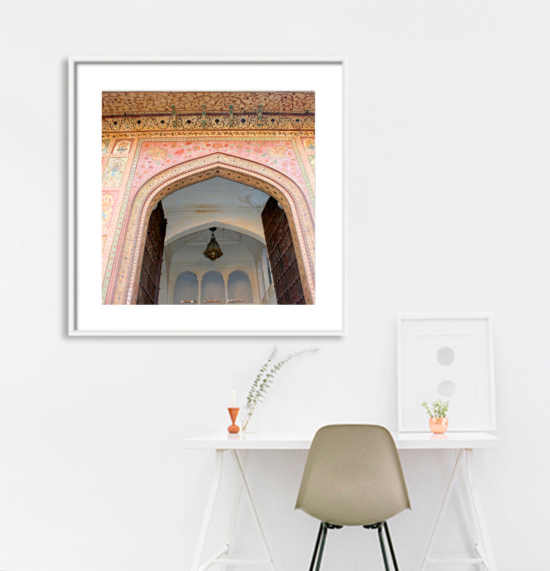 Rajasthan - Amber Palace Entrance (with Frame)