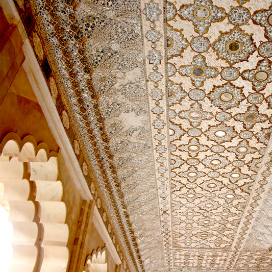 Rajasthan - Amber Palace Celling (with Frame)