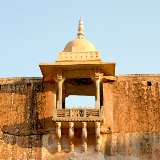 Rajasthan - Amber Palace inside (with Frame)