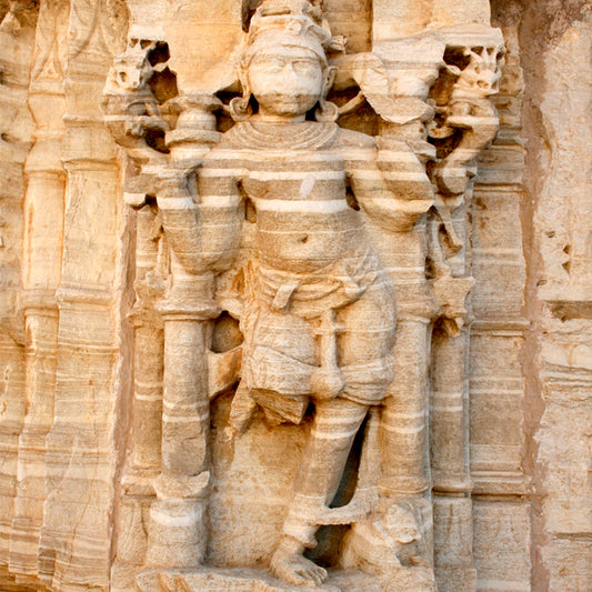 stone carved sculpture, lady carved in stone, indian, heritage, art culture,