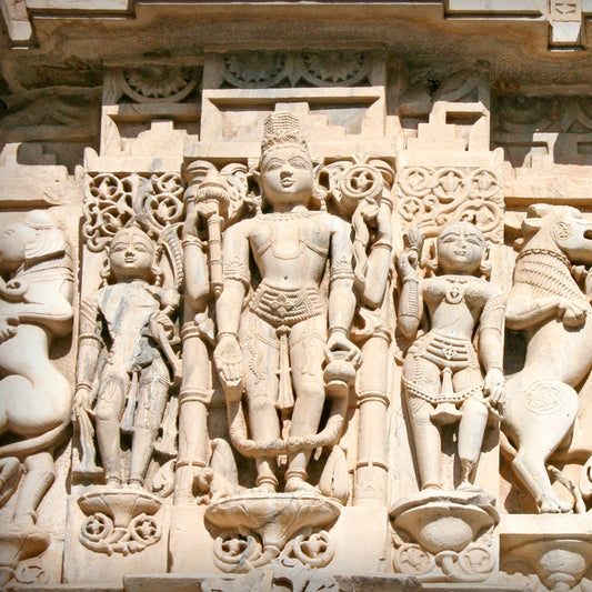 Rajasthan - Temple Sculpture (with Frame)