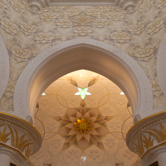 Dubai - Abu Dhabi Mosque (with Frame)