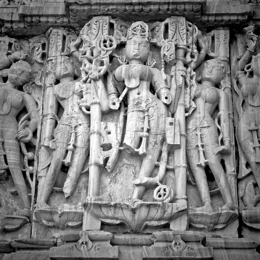 Rajasthan - Temple Sculpture (with Frame)