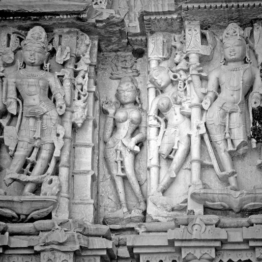 Rajasthan - Temple Sculpture (with Frame)