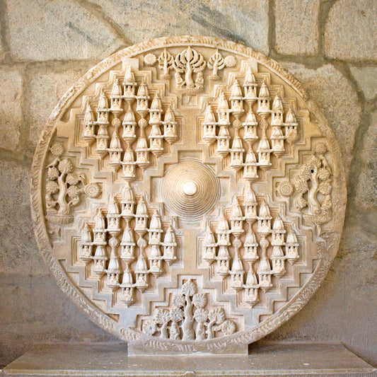 Rajasthan - Ranakpur Inside Sculpture (with Frame)