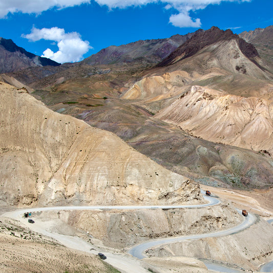 Ladakh - Kargil Leh Road (with Frame)