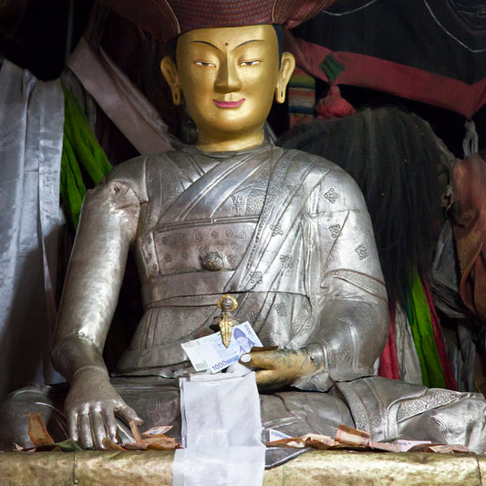 Ladakh - Thiksey Monastery (with Frame)