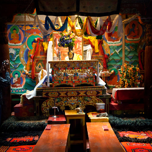 Ladakh - Thiksey Monastery (with Frame)