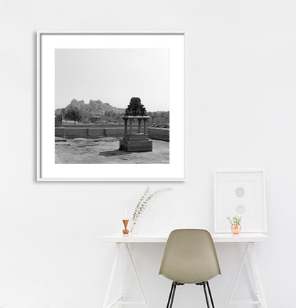Hampi - Pushkarani. 13th Century (with Frame)