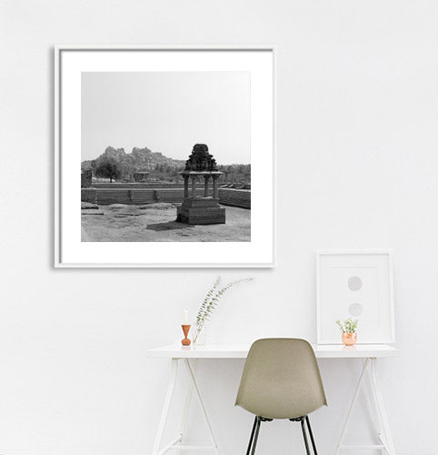 Hampi - Pushkarani. 13th Century (with Frame)