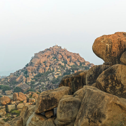 Hampi - Matanga Hill. 13th Century (with Frame)