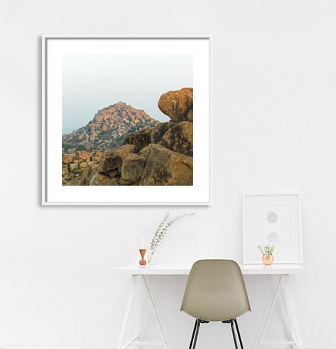Hampi - Matanga Hill. 13th Century (with Frame)