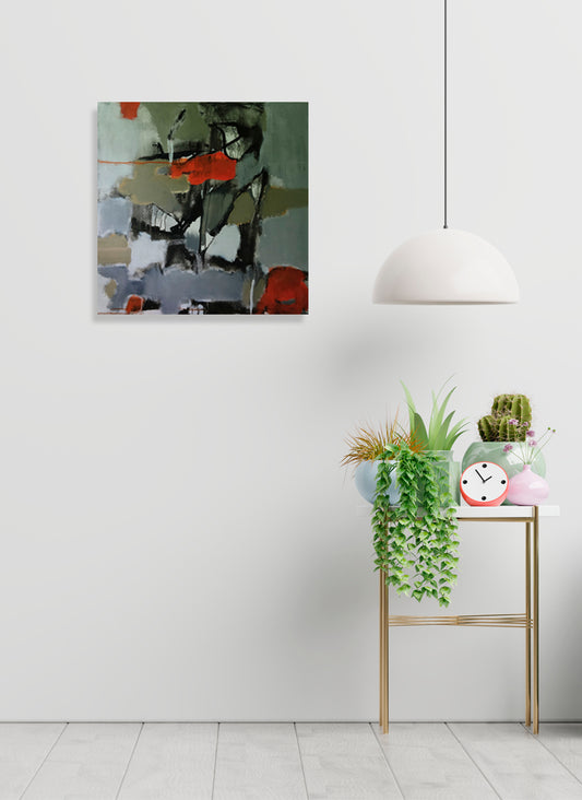 Abstract Paintings by Artist Sharad Tarde