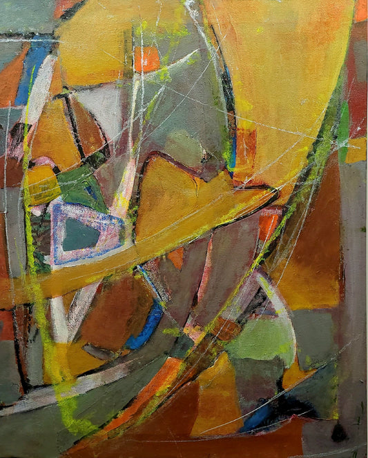 Abstract Paintings by Artist Sharad Tarde