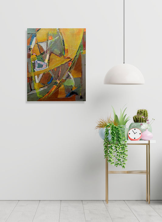 Abstract Paintings by Artist Sharad Tarde