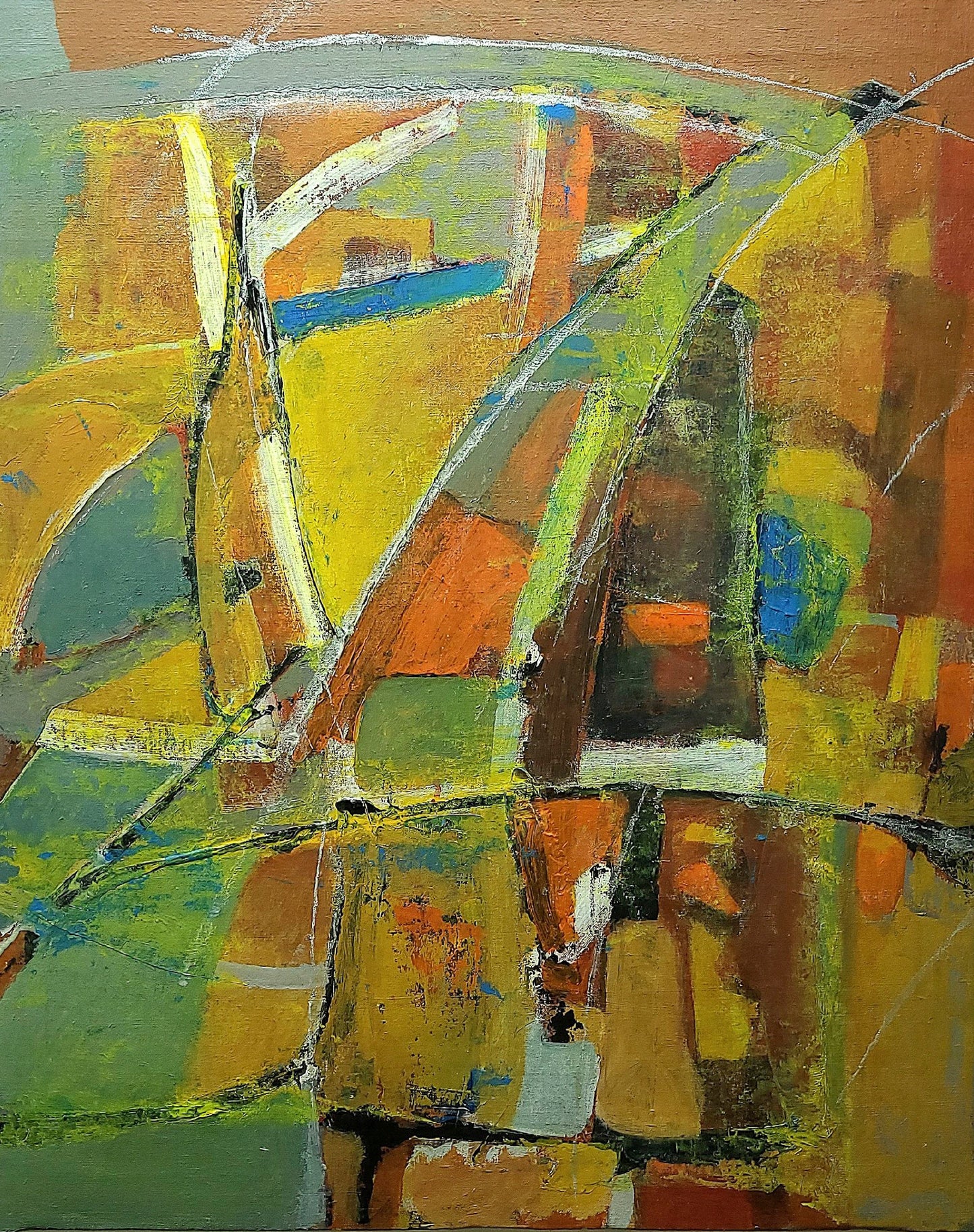 Abstract Paintings by Artist Sharad Tarde