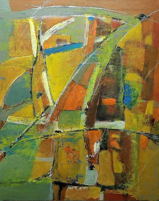 Abstract Paintings by Artist Sharad Tarde