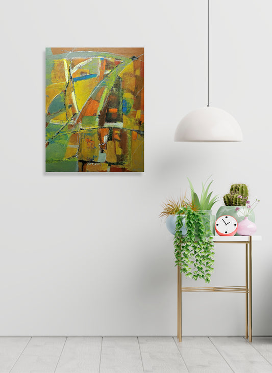 Abstract Paintings by Artist Sharad Tarde