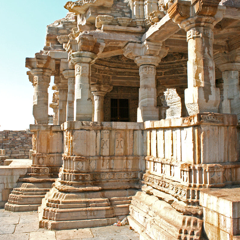Indian Temple, Rajasthan Temple, Indian Heritage, Art, Culture, Fine Art Canvas Prints,