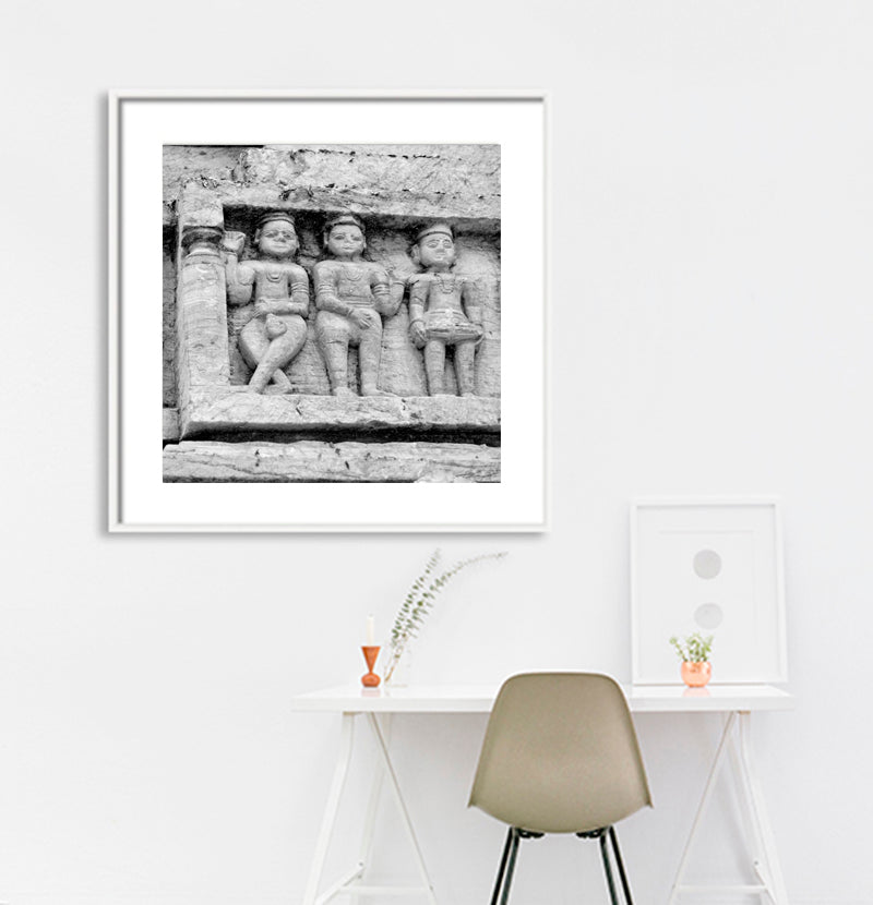 Rajasthan - Temple Sculpture (with Frame)