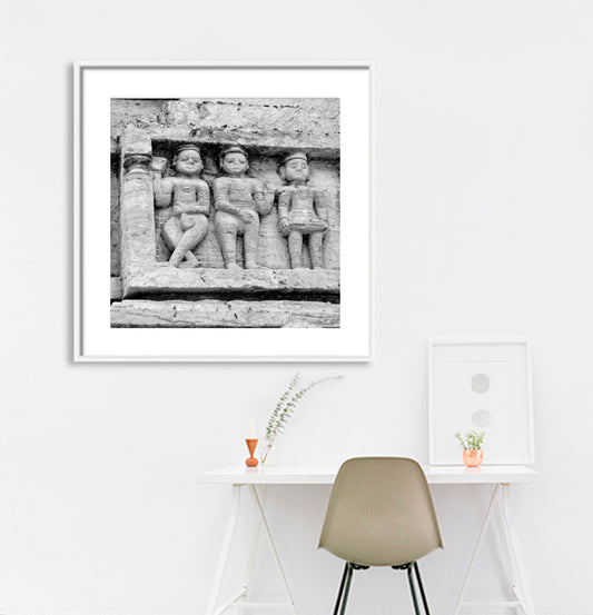 Rajasthan - Temple Sculpture (with Frame)