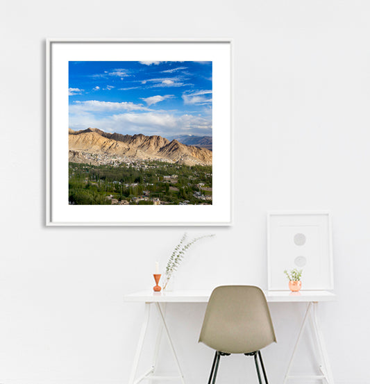 Ladakh - Khardungla Peaks (with Frame)