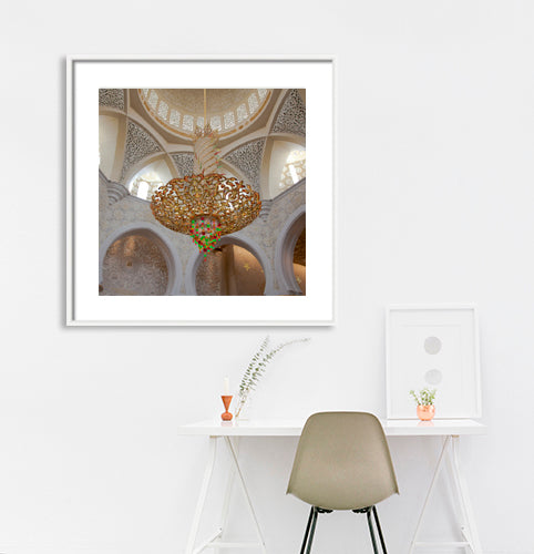 Dubai - Abu Dhabi Mosque (with Frame)