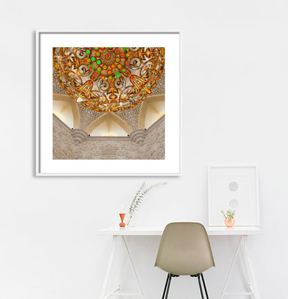 Dubai - Abu Dhabi Mosque (with Frame)