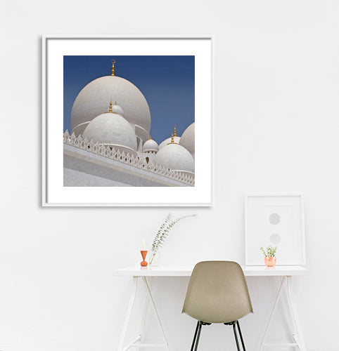 Dubai - Abu Dhabi Mosque (with Frame)