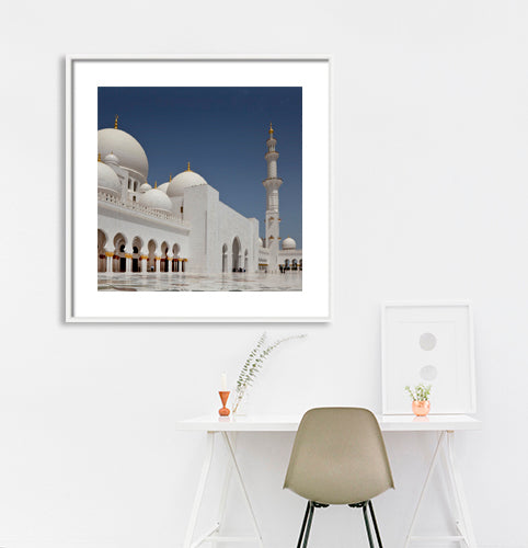 Dubai - Abu Dhabi Mosque (with Frame)
