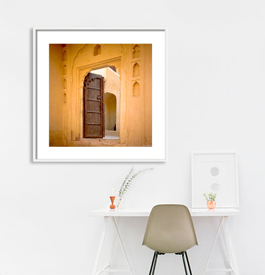 Rajasthan - Amer Fort Door (with Frame)