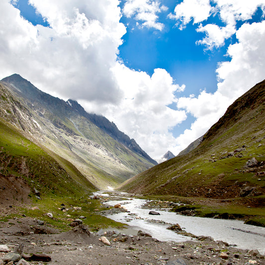 Ladakh - Jozila Kargil Road (with Frame)