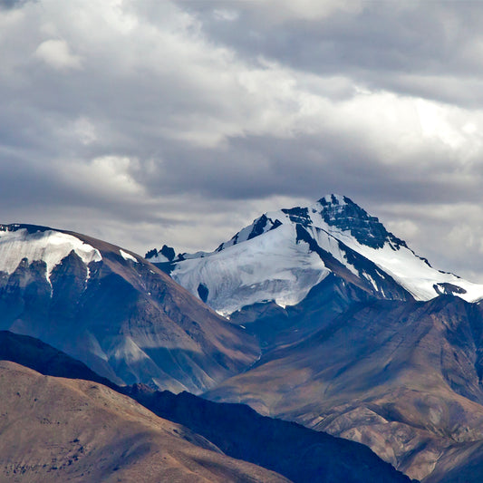 Ladakh - Leh Snow Peaks (with Frame)