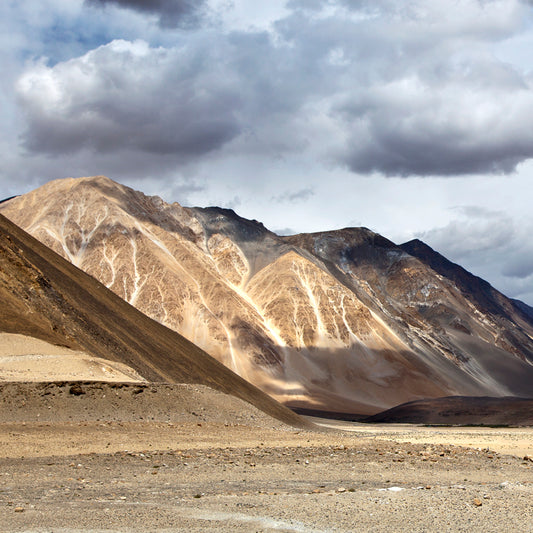 Ladakh - Brown Hill (with Frame)