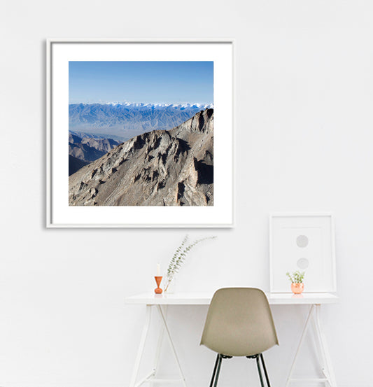 Ladakh - Khardungla Peaks (with Frame)