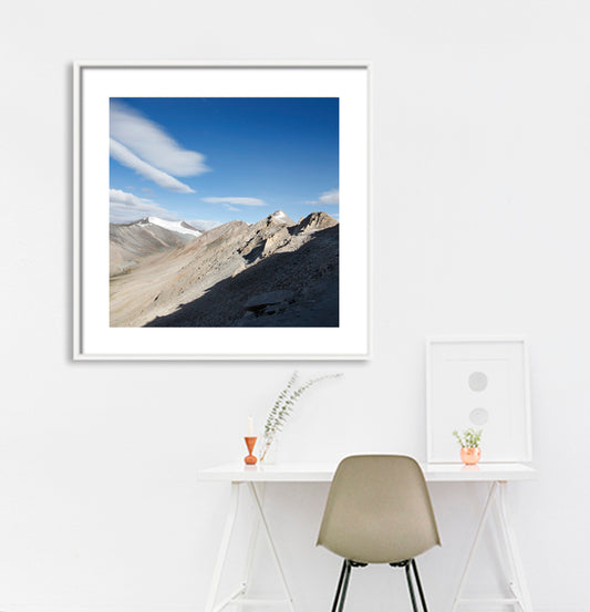 Ladakh - Khardungla Peaks (with Frame)