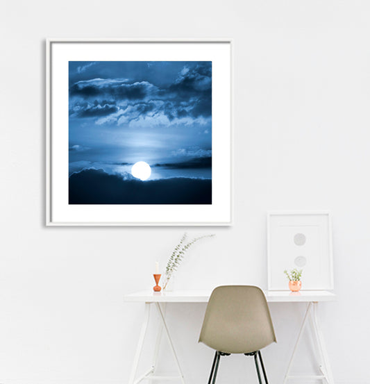 Andaman - Radhanagar Beach Sunset (with Frame)