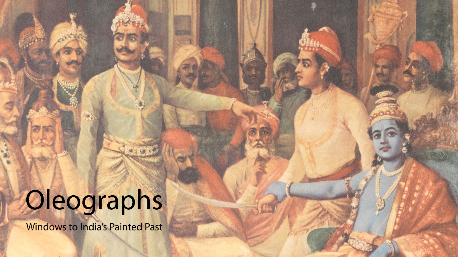 Rare Oleographs – A Collection of Raja Ravi Varma’s Iconic Paintings