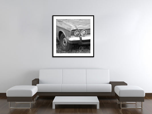 Vintage Cars (with Frame)